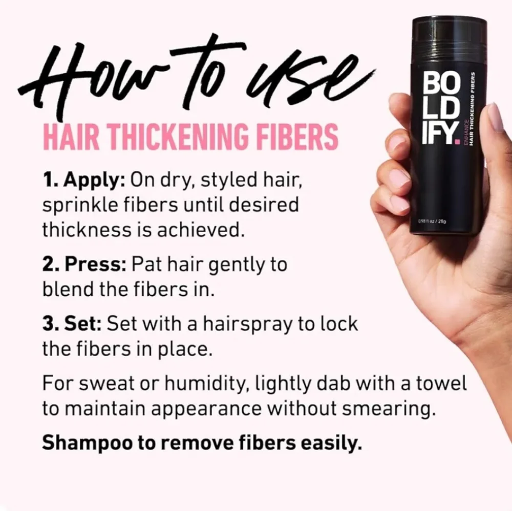 HAIR THICKENING FIBERS